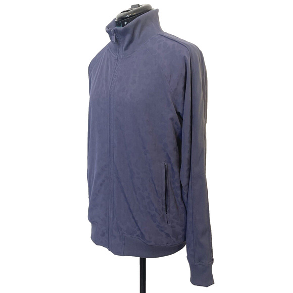 Athleta Jacket Women Medium Tall Lightweight Zip Up Brooklyn Bomber Leopard UPF - Picture 2 of 9